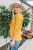 Acting Like A Lady Blazer in Mustard
