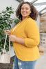 Acting Like A Lady Blazer in Mustard
