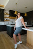 Aero Biker Shorts In Charcoal