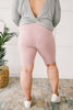 Aero Biker Shorts In Mauve