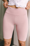 Aero Biker Shorts In Mauve