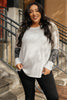 All About The Details Top in Gray