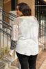 All About The Details Top in Gray