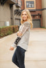 All About The Details Top in Gray