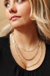 All Chained Up Necklace & Earring Set