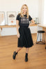 Always Love Graphic Tee in Black