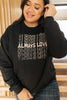 Always Love Pullover in Black