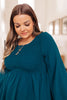 Annalise Top In Deep Teal