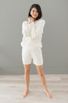 Annie Knit Bottoms in Cream