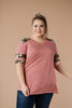 Armed & Dangerous Tee In Mauve