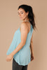 Just For Show Top In Aqua