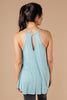 Just For Show Top In Aqua