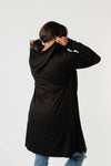 Between Seasons Cardigan In Black