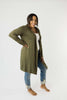Between Seasons Cardigan In Olive