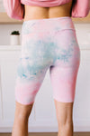 Biking In Style Pastel Biker Shorts