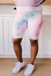 Biking In Style Pastel Biker Shorts