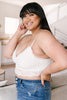 Back to the Light Bralette in White