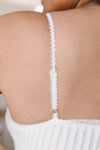 Back to the Light Bralette in White