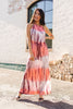 Bamboo Coral Halter Dress