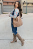 Bits Of Floral And A Zipper Hoodie