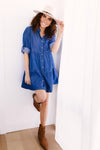 Blue Jean Baby Button Down Dress