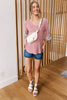 Blushing Blossom Top in Blush