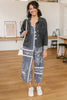 Boho Navy Floral Jumpsuit