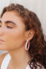 Bold Hoops in Pink