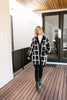 Bold Lines Cardigan in Black