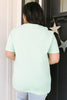 Born In The USA Graphic Tee In Mint