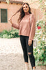 Bower Sweater in Mauve