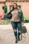 Bower Sweater in Taupe