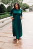 Bri Maxi Dress in Hunter Green