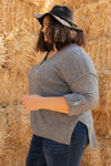 Brielle Top in Stone