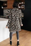 Business Casual Cardigan in Leopard