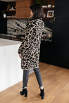 Business Casual Cardigan in Leopard