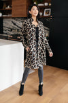 Business Casual Cardigan in Leopard