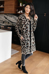 Business Casual Cardigan in Leopard