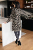 Business Casual Cardigan in Leopard