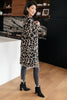 Business Casual Cardigan in Leopard