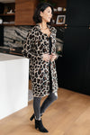 Business Casual Cardigan in Leopard