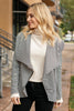 Business Casual Striped Jacket in Black