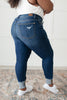 Button-Rise Springtime Jeans