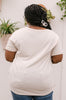 Buttons and Henley Top in Seashell