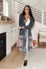DOORBUSTER By Design Knit Cardigan in Navy Heather