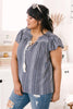 Classic Printed Blouse