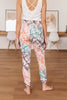 Coral Tie Dye Joggers