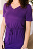 Cute Comfort Dress In Purple