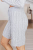 Camila Cable Knit Shorts