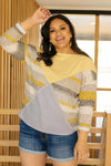 Can't Miss Color Block Top